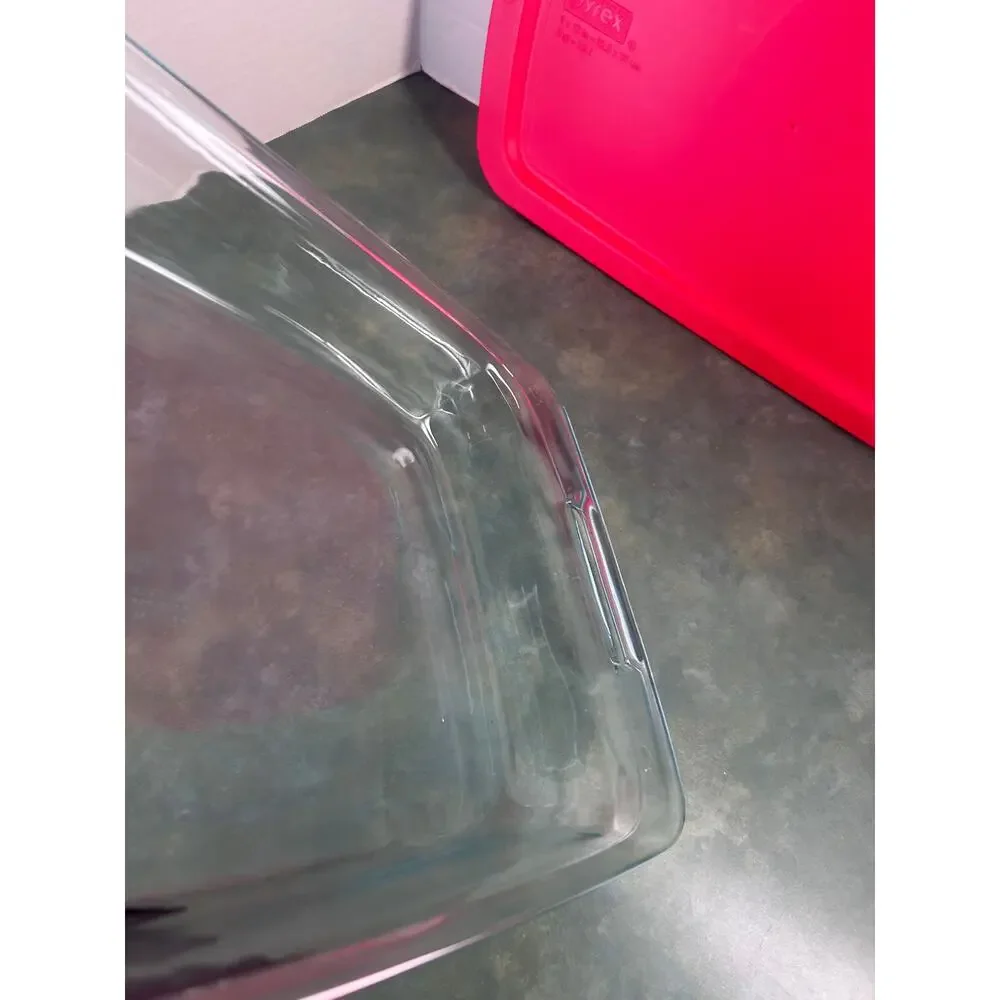 Pyrex clear glass